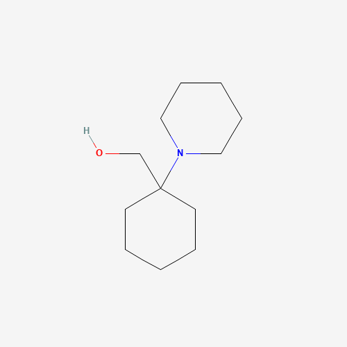 (1-piperidin-1-ylcyclohexyl)methanol (CAS: 1430752-85-4) - Chemical Structure and Molecular Formula 