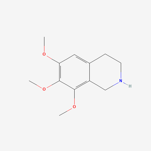 6,7,8-trimethoxy-1,2,3,4-tetrahydroisoquinoline (CAS: 642-30-8) - Related Chemical Product