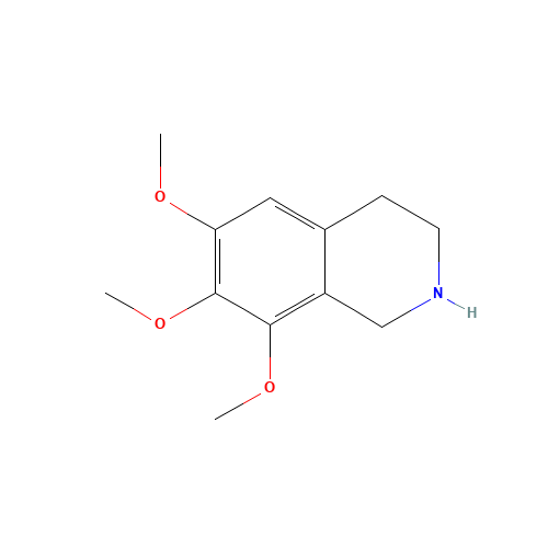 6,7,8-trimethoxy-1,2,3,4-tetrahydroisoquinoline (CAS: 642-30-8) - Related Chemical Product