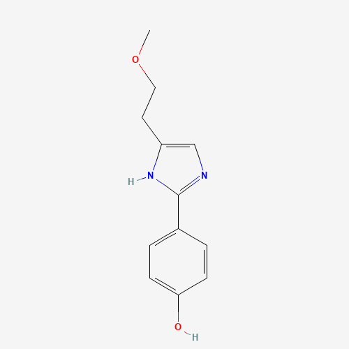 4-[4-(2-methoxyethyl)-1,3-dihydroimidazol-2-ylidene]cyclohexa-2,5-dien-1-one (CAS: 102151-62-2) - Related Chemical Product