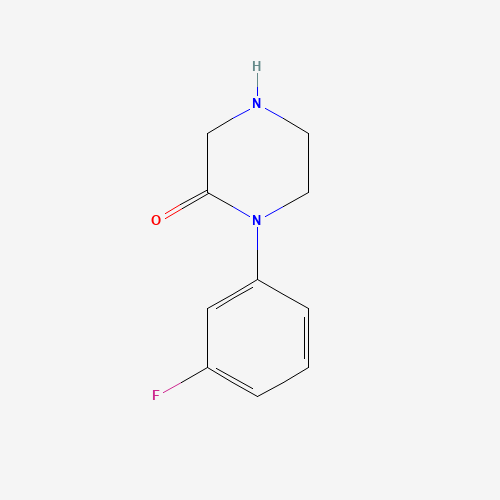 1-(3-fluorophenyl)piperazin-2-one (CAS: 907972-57-0) - Related Chemical Product