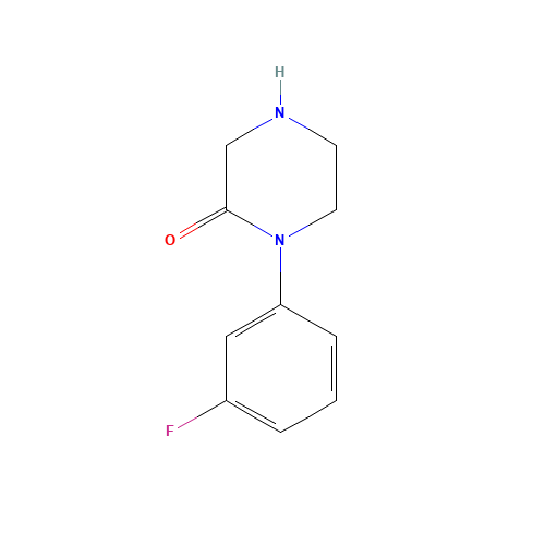 1-(3-fluorophenyl)piperazin-2-one (CAS: 907972-57-0) - Related Chemical Product