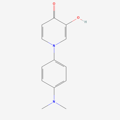 1-[4-(dimethylamino)phenyl]-3-hydroxypyridin-4-one (CAS: 1333328-61-2) - Related Chemical Product