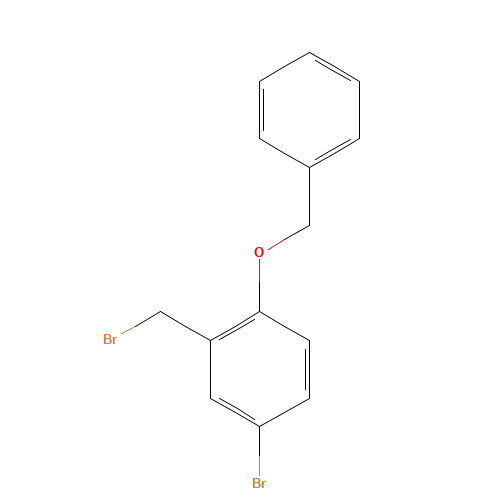 4-bromo-2-(bromomethyl)-1-phenylmethoxybenzene (CAS: 177759-47-6) - Related Chemical Product