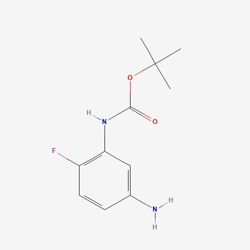 tert-butyl N-(5-amino-2-fluorophenyl)carbamate (CAS: 535170-18-4) - Related Chemical Product