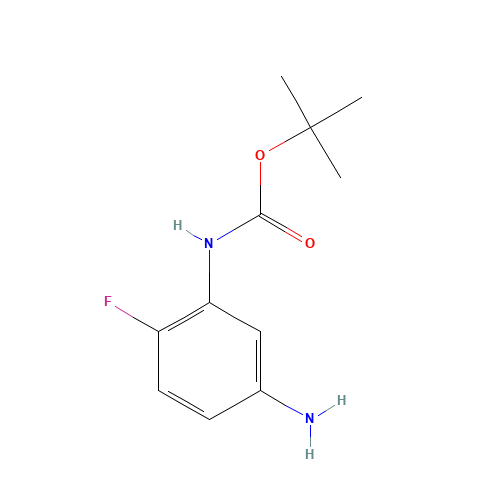 tert-butyl N-(5-amino-2-fluorophenyl)carbamate (CAS: 535170-18-4) - Related Chemical Product