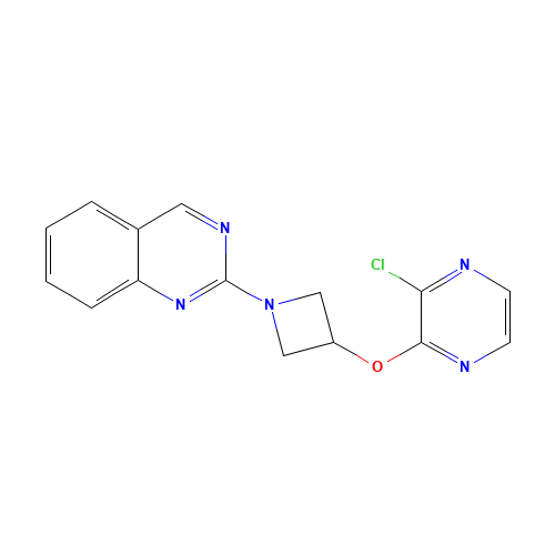 2-[3-(3-chloropyrazin-2-yl)oxyazetidin-1-yl]quinazoline (CAS: 1350607-54-3) - Related Chemical Product