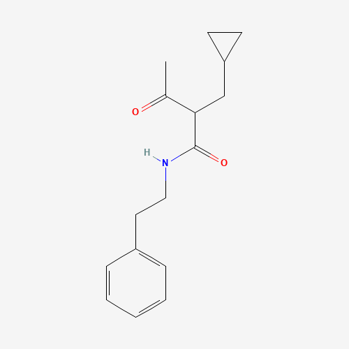 2-(cyclopropylmethyl)-3-oxo-N-(2-phenylethyl)butanamide (CAS: 938180-75-7) - Related Chemical Product