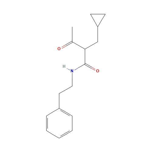 2-(cyclopropylmethyl)-3-oxo-N-(2-phenylethyl)butanamide (CAS: 938180-75-7) - Related Chemical Product
