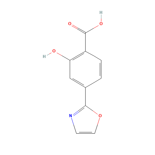 2-hydroxy-4-(1,3-oxazol-2-yl)benzoic acid (CAS: 35582-10-6) - Related Chemical Product