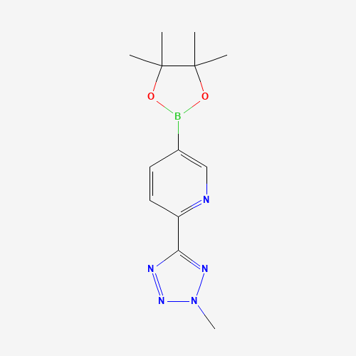 2-(2-methyltetrazol-5-yl)-5-(4,4,5,5-tetramethyl-1,3,2-dioxaborolan-2-yl)pyridine (CAS: 1056039-83-8) - Related Chemical Product