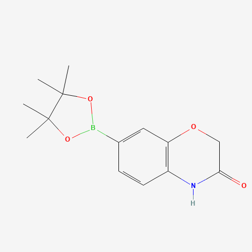 7-(4,4,5,5-tetramethyl-1,3,2-dioxaborolan-2-yl)-4H-1,4-benzoxazin-3-one (CAS: 1219130-57-0) - Related Chemical Product