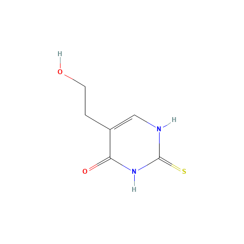 5-(2-hydroxyethyl)-2-sulfanylidene-1H-pyrimidin-4-one (CAS: 23956-11-8) - Related Chemical Product