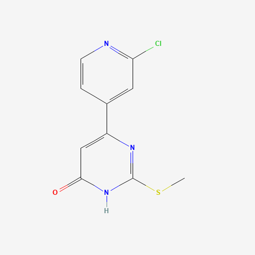 6-(2-chloropyridin-4-yl)-2-methylsulfanyl-1H-pyrimidin-4-one (CAS: 861417-47-2) - Related Chemical Product