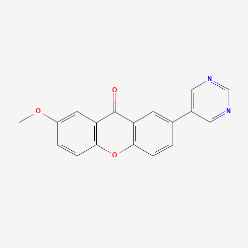 2-methoxy-7-pyrimidin-5-ylxanthen-9-one (CAS: 1215869-31-0) - Related Chemical Product
