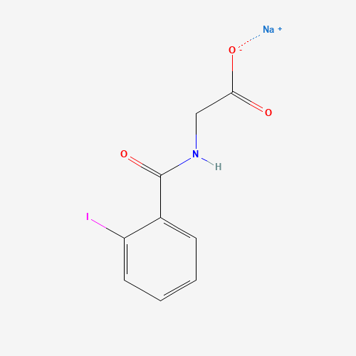 sodium;2-[(2-iodobenzoyl)amino]acetate (CAS: 133-17-5) - Related Chemical Product