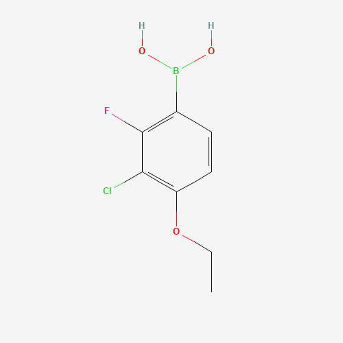 (3-chloro-4-ethoxy-2-fluorophenyl)boronic acid (CAS: 909122-50-5) - Related Chemical Product