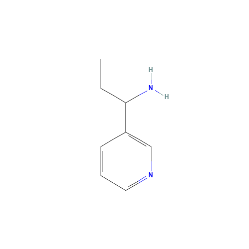 1-pyridin-3-ylpropan-1-amine (CAS: 60289-67-0) - Related Chemical Product