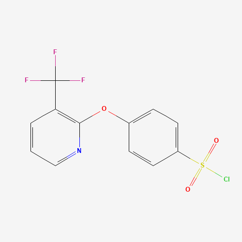 4-[3-(trifluoromethyl)pyridin-2-yl]oxybenzenesulfonyl chloride (CAS: 874839-13-1) - Related Chemical Product