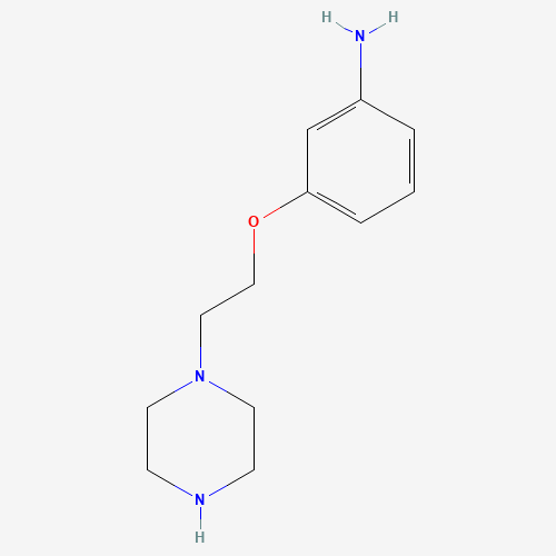 3-(2-piperazin-1-ylethoxy)aniline (CAS: 1211825-18-1) - Related Chemical Product