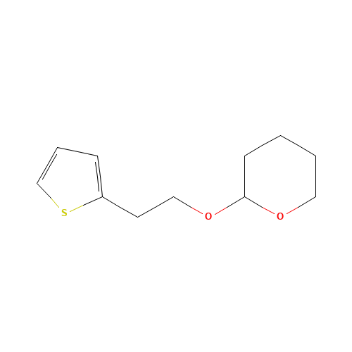 2-(2-thiophen-2-ylethoxy)oxane (CAS: 109213-01-6) - Related Chemical Product