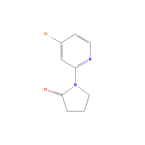 1-(4-bromopyridin-2-yl)pyrrolidin-2-one (CAS: 1142194-39-5) - Related Chemical Product