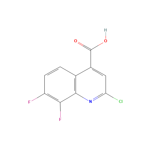 2-chloro-7,8-difluoroquinoline-4-carboxylic acid (CAS: 1125702-50-2) - Related Chemical Product