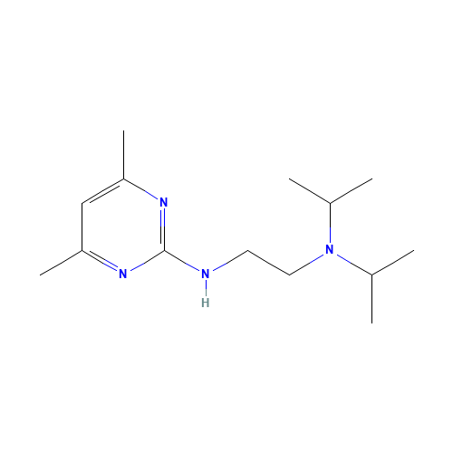 N-(4,6-dimethylpyrimidin-2-yl)-N',N'-di(propan-2-yl)ethane-1,2-diamine (CAS: 68302-84-1) - Related Chemical Product