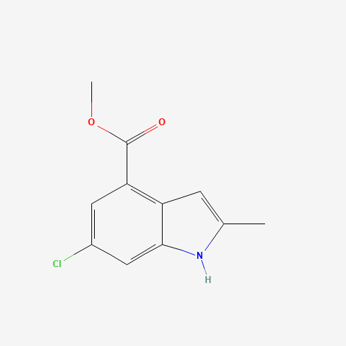 methyl 6-chloro-2-methyl-1H-indole-4-carboxylate (CAS: 1260385-54-3) - Related Chemical Product