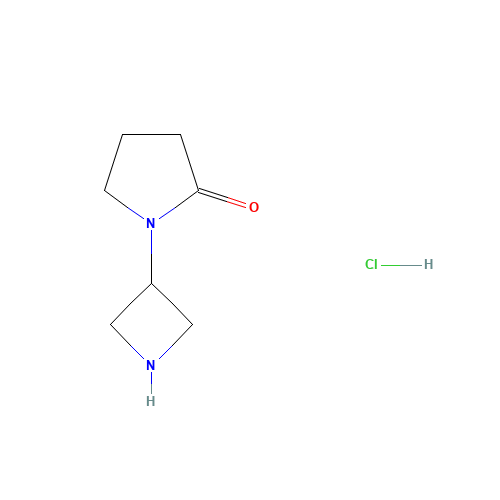 1-(azetidin-3-yl)pyrrolidin-2-one;hydrochloride (CAS: 1403766-91-5) - Related Chemical Product