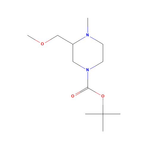 tert-butyl 3-(methoxymethyl)-4-methylpiperazine-1-carboxylate (CAS: 1404531-52-7) - Related Chemical Product