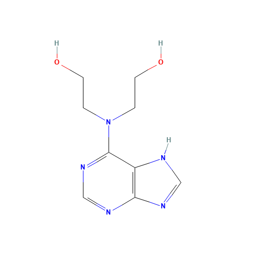 2-[2-hydroxyethyl(7H-purin-6-yl)amino]ethanol (CAS: 6312-66-9) - Related Chemical Product