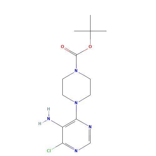 tert-butyl 4-(5-amino-6-chloropyrimidin-4-yl)piperazine-1-carboxylate (CAS: 853679-43-3) - Related Chemical Product