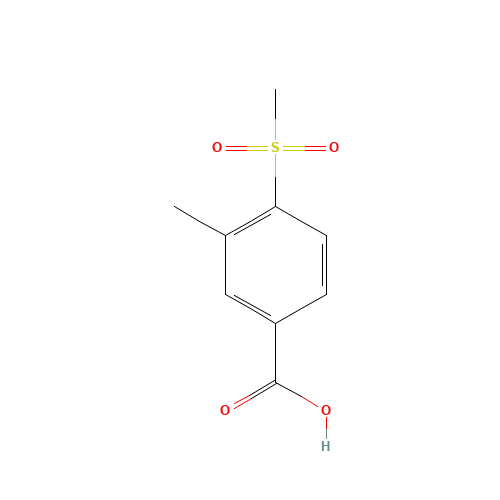 3-methyl-4-methylsulfonylbenzoic acid (CAS: 1186663-65-9) - Related Chemical Product