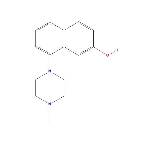 8-(4-methylpiperazin-1-yl)naphthalen-2-ol (CAS: 163498-75-7) - Related Chemical Product