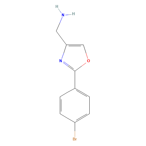 [2-(4-bromophenyl)-1,3-oxazol-4-yl]methanamine (CAS: 724412-56-0) - Related Chemical Product