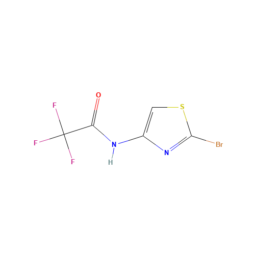 N-(2-bromo-1,3-thiazol-4-yl)-2,2,2-trifluoroacetamide (CAS: 59134-90-6) - Related Chemical Product
