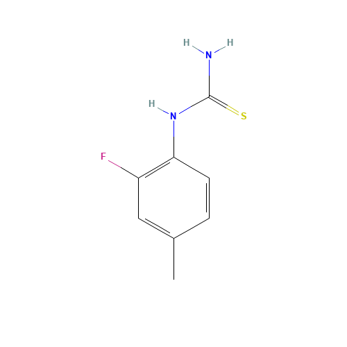 (2-fluoro-4-methylphenyl)thiourea (CAS: 930396-09-1) - Related Chemical Product