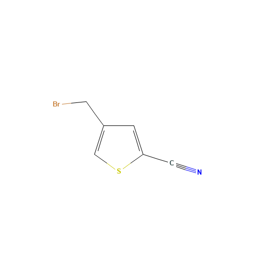 4-(bromomethyl)thiophene-2-carbonitrile (CAS: 186552-07-8) - Related Chemical Product