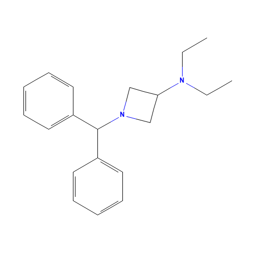 1-benzhydryl-N,N-diethylazetidin-3-amine (CAS: 55438-74-9) - Related Chemical Product