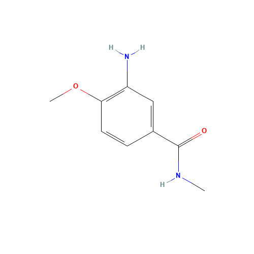 3-amino-4-methoxy-N-methylbenzamide (CAS: 878160-14-6) - Related Chemical Product