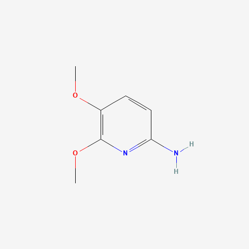 5,6-dimethoxypyridin-2-amine (CAS: 127980-46-5) - Chemical Structure and Molecular Formula 