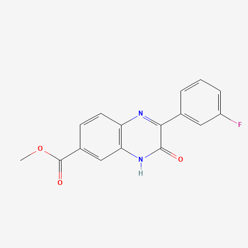 methyl 2-(3-fluorophenyl)-3-oxo-4H-quinoxaline-6-carboxylate (CAS: 1383701-18-5) - Related Chemical Product