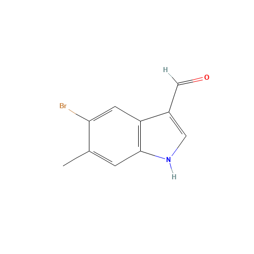 5-bromo-6-methyl-1H-indole-3-carbaldehyde (CAS: 1368319-66-7) - Related Chemical Product