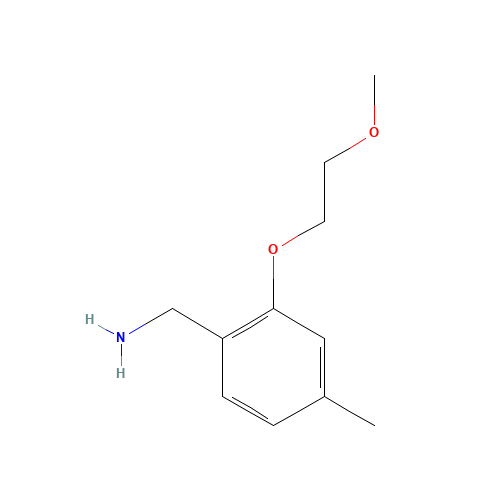 [2-(2-methoxyethoxy)-4-methylphenyl]methanamine (CAS: 1249721-27-4) - Related Chemical Product