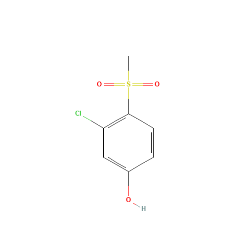 3-chloro-4-methylsulfonylphenol (CAS: 98550-90-4) - Related Chemical Product