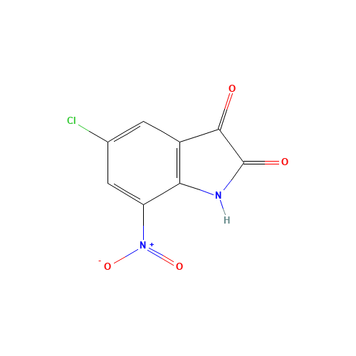 5-chloro-7-nitro-1H-indole-2,3-dione (CAS: 153255-76-6) - Related Chemical Product