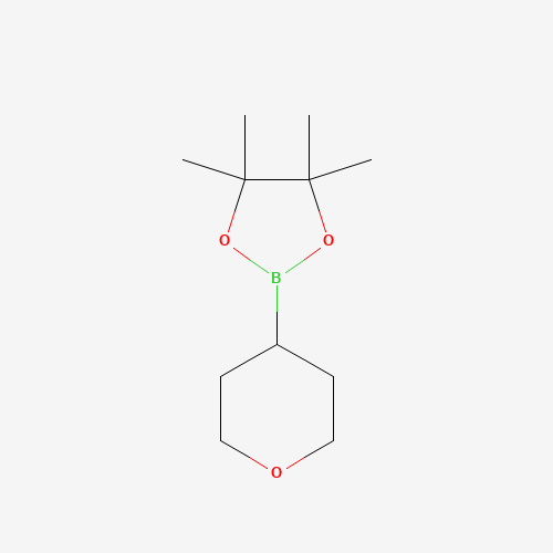 4,4,5,5-tetramethyl-2-(oxan-4-yl)-1,3,2-dioxaborolane (CAS: 1131912-76-9) - Related Chemical Product