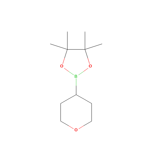 4,4,5,5-tetramethyl-2-(oxan-4-yl)-1,3,2-dioxaborolane (CAS: 1131912-76-9) - Related Chemical Product