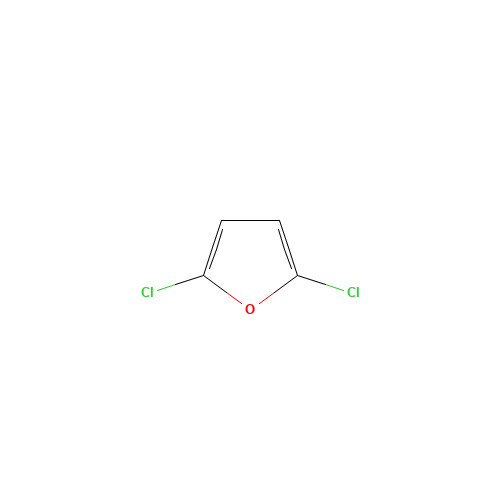 2,5-dichlorofuran (CAS: 42587-83-7) - Chemical Structure and Molecular Formula 